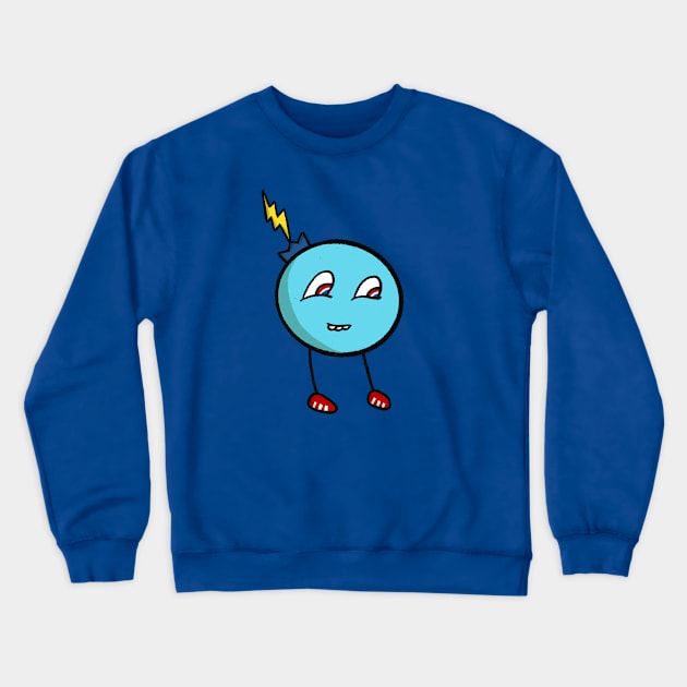 Very Blueberry Crewneck Sweatshirt by chawlie